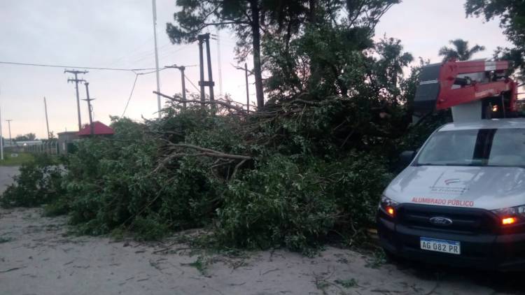 Frontera restablece servicio eléctrico tras la tormenta de año nuevo