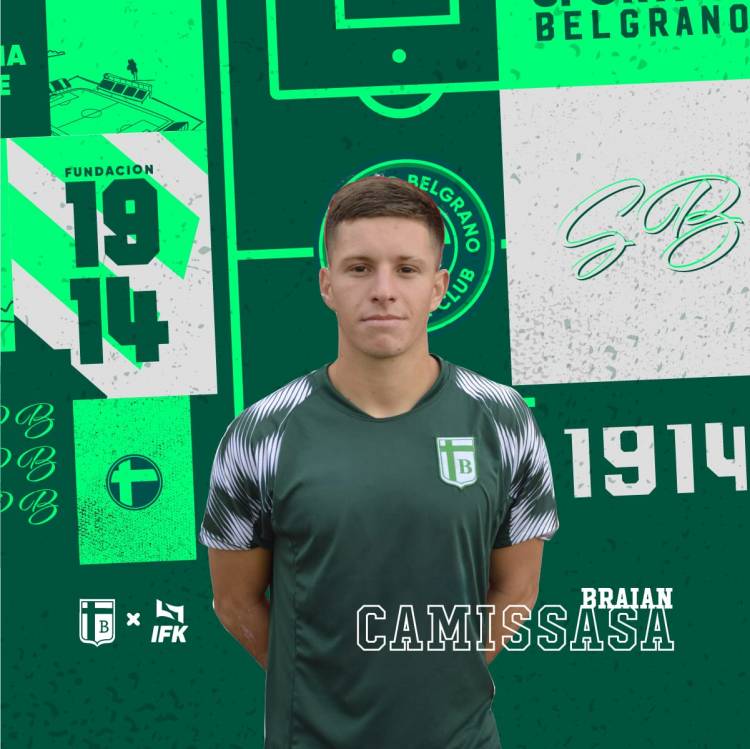 Brian Camisassa volvió a Sportivo Belgrano