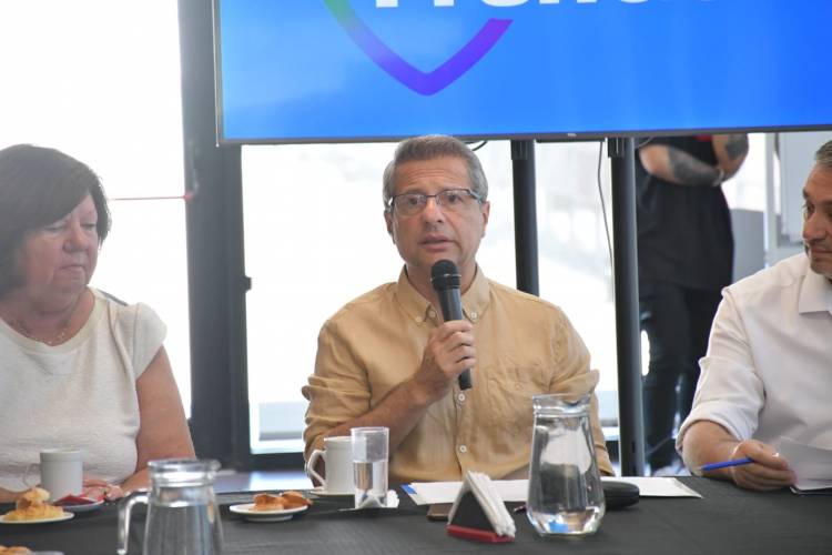 Bernarte finalizó su gestión al frente de la Comunidad Regional San Justo