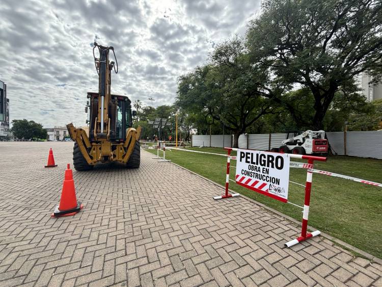 Comenzaron los trabajos de apertura de Av. Libertador Sur