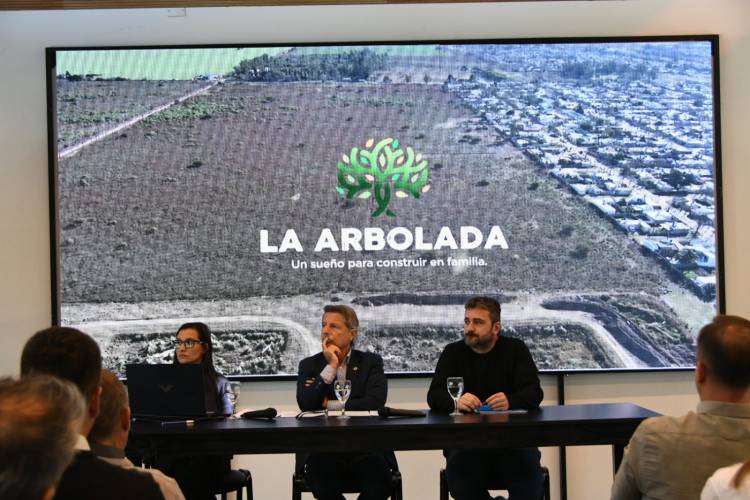 El municipio presentó el Loteo Municipal ‘La Arbolada’