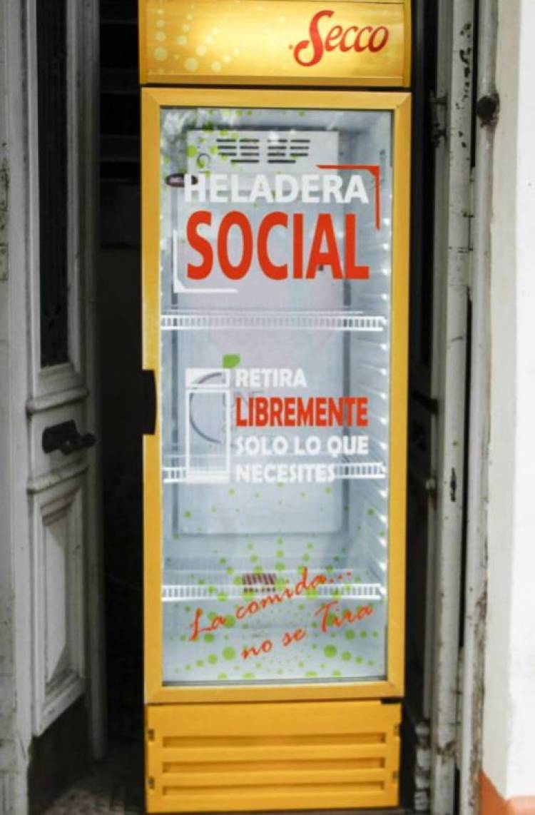 Buscan locación para reflotar el proyecto Heladera Social