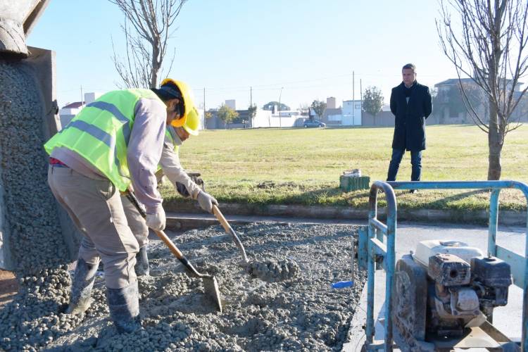 Comenzó la Etapa 3 de Pavimentación en barrio Independencia