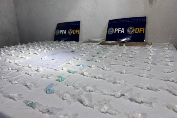 Allanamiento en Frontera: desbarataron un centro de venta de cocaína
