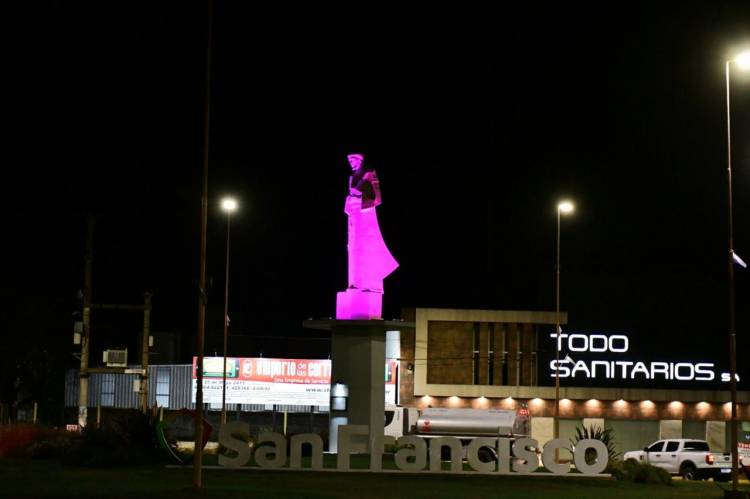 En octubre San Francisco se suma al mes de concientización sobre el cáncer de mama