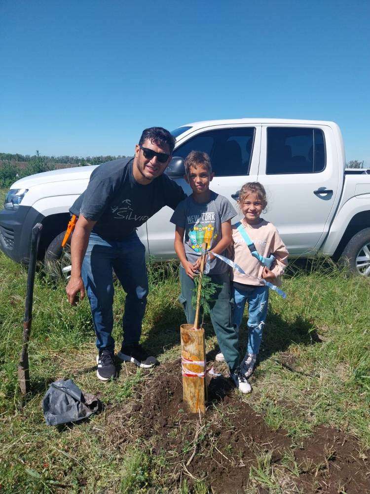 Programa “+ Árboles + Vida”: avanza la creación del nuevo pulmón verde en San Francisco