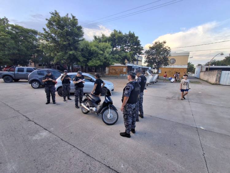 Saturaciones Preventivas en Barrio Roque Sáenz Peña dejaron dos detenidos