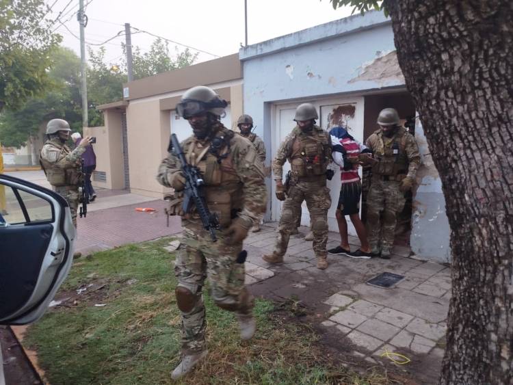 Allanamiento positivo con detención en barrio Consolata 