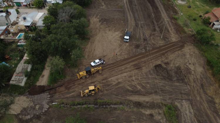 Comenzaron a ejecutarse las obras complementarias en el Loteo ‘La Arbolada’