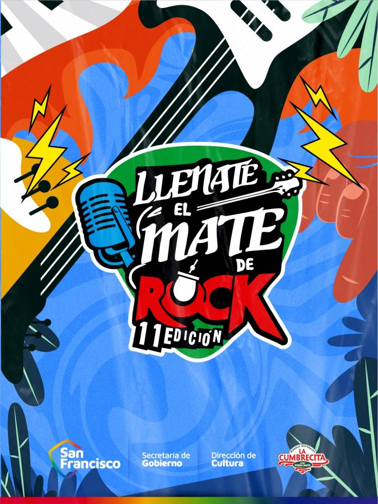 Se viene la segunda fecha del Llenate el Mate de Rock